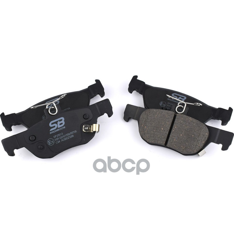 Колодки тормозные дисковые задние SB Nagamochi арт. BP25013