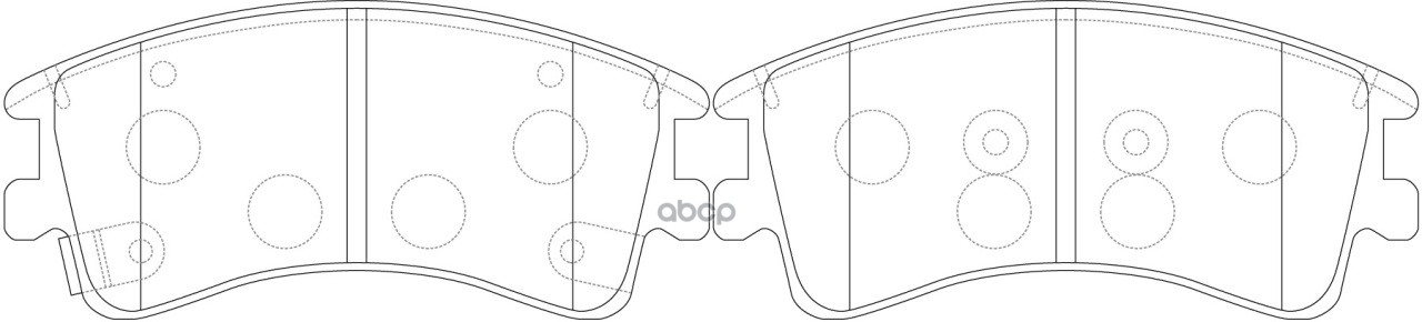 Колодки тормозные дисковые передние к-т MAZDA 6 2.0 2005 - 2007  MAZDA 6 2.0 2002 - 2007  MAZDA 6 2. SB Nagamochi арт. bp25526