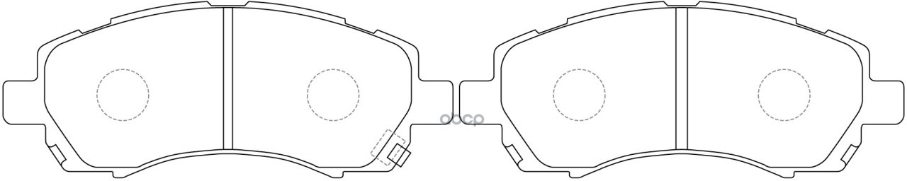 Колодки тормозные дисковые передние SB Nagamochi арт. BP27398