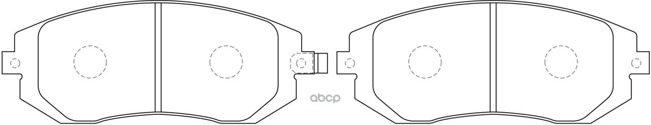 Колодки тормозные дисковые передние SB Nagamochi арт. BP27460