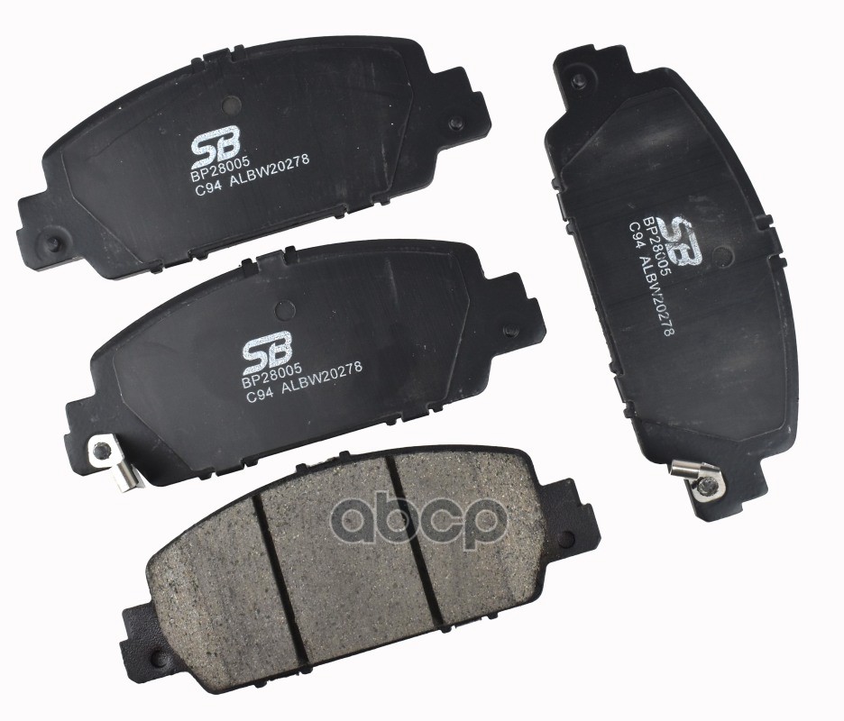 Колодки тормозные дисковые передние SB Nagamochi арт. BP28005