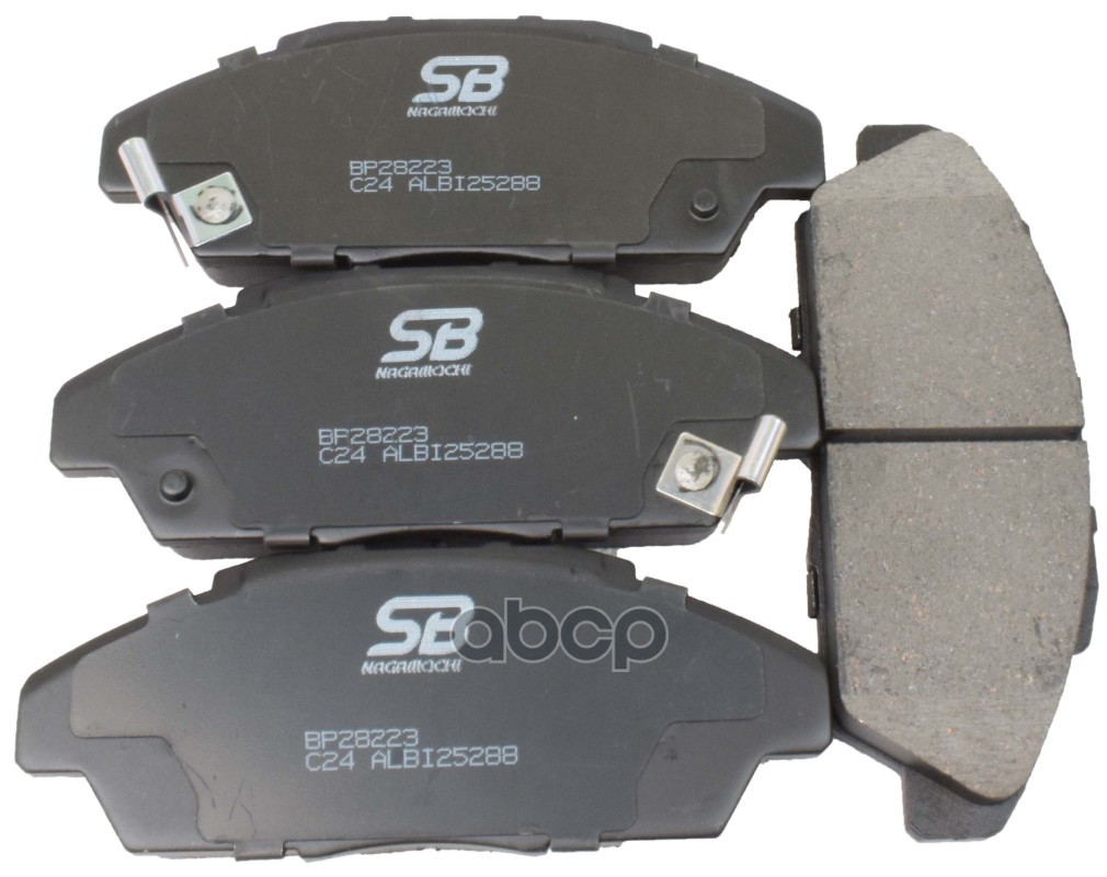 Колодки тормозные дисковые передние SB Nagamochi арт. BP28223