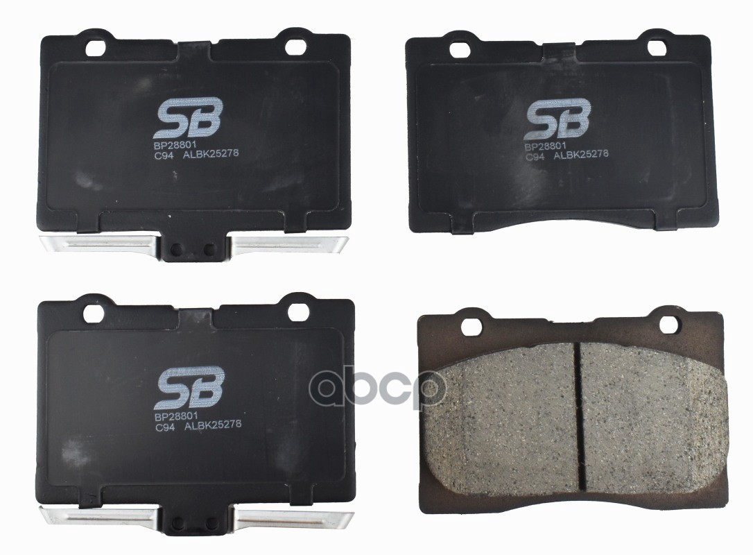 Колодки тормозные дисковые передние SB Nagamochi арт. BP28801