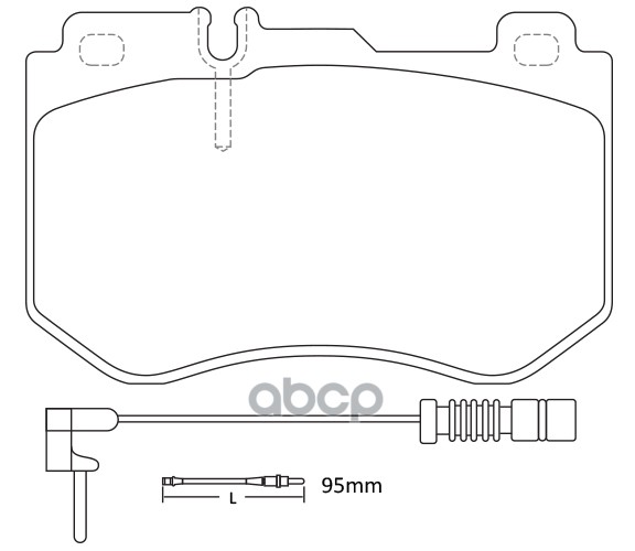 Колодки тормозные дисковые к-т MERCEDES-BENZ C 160 04.14~05.18  MERCEDES-BENZ C 300 05.14~05.18 SB Nagamochi арт. bp31031w
