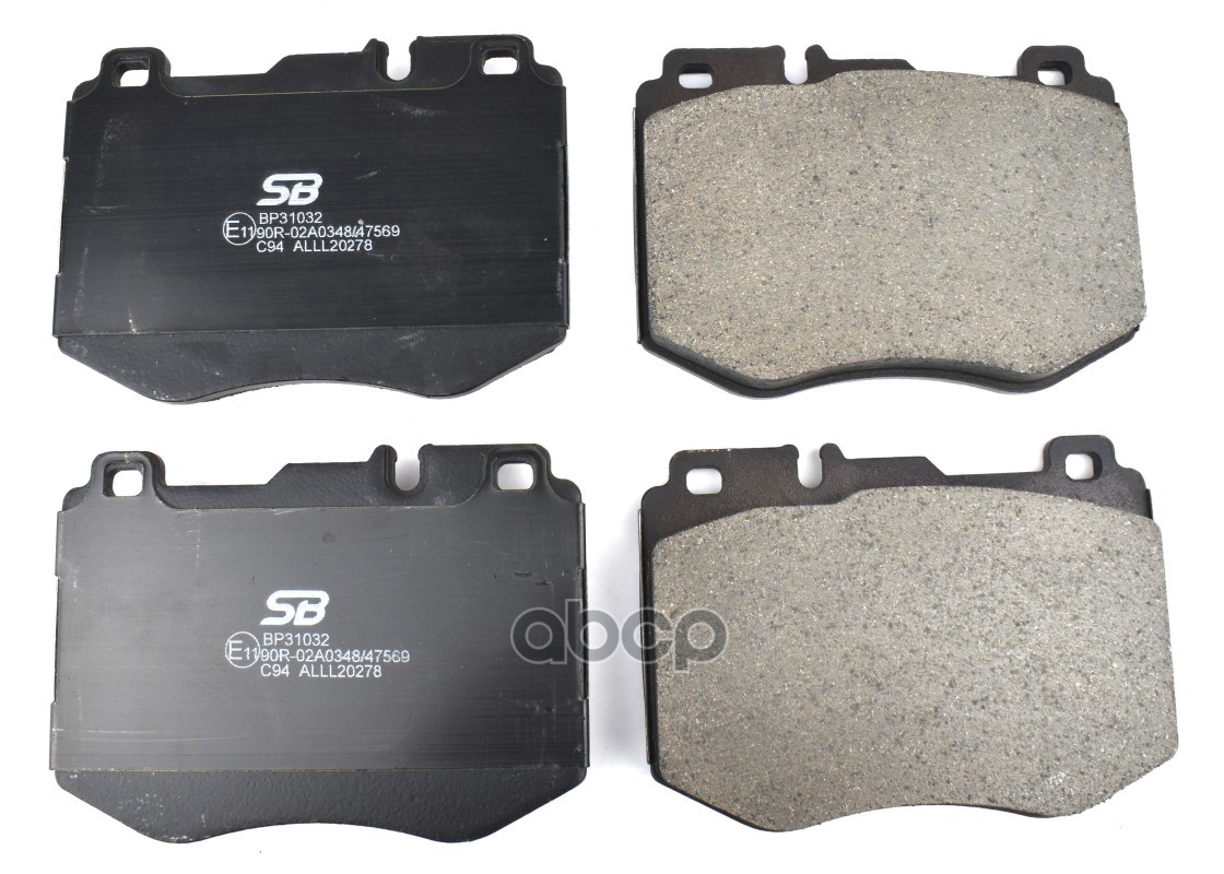 Колодки тормозные дисковые передние SB Nagamochi арт. BP31032