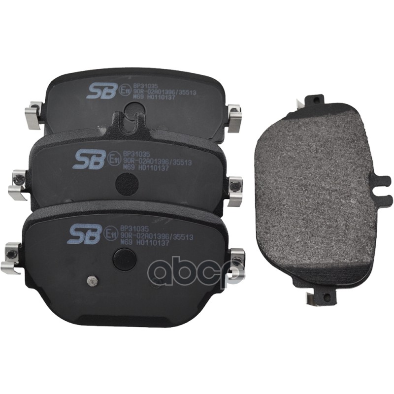 Колодки тормозные MERCEDES-BENZ AMG GLC 63 S 06.17-б MERCEDES-BENZ E 400 4MATIC 06.16-, MERCEDES-BENZ E 450 01.16-06.21 BP310...