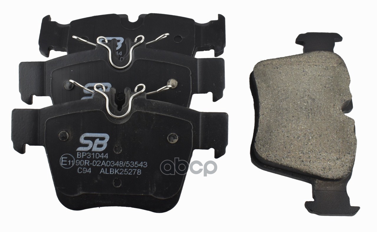 Колодки тормозные дисковые задние SB Nagamochi арт. BP31044