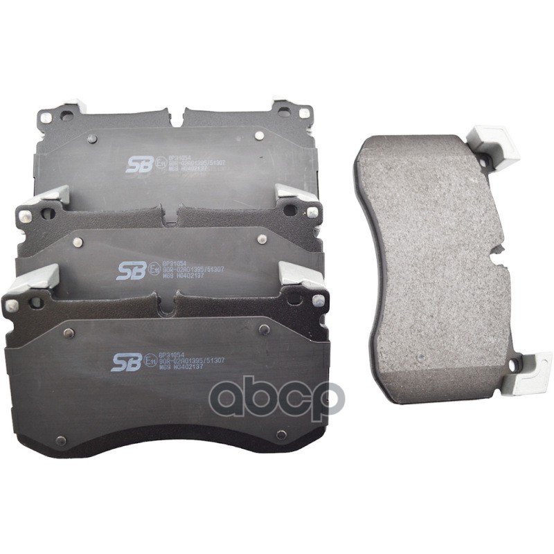Колодки тормозные MERCEDES-BENZ G 63 AMG 03.18-, MERCEDES-BENZ GLE 300d 10.18-, MERCEDES-BENZ GLE 63 S AMG 10.18- BP31054 SB ...