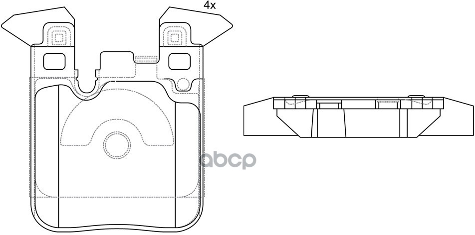 Колодки Тормозные SB Nagamochi арт. BP32004