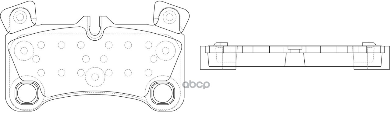 Колодки тормозные дисковые задние SB Nagamochi арт. BP33530