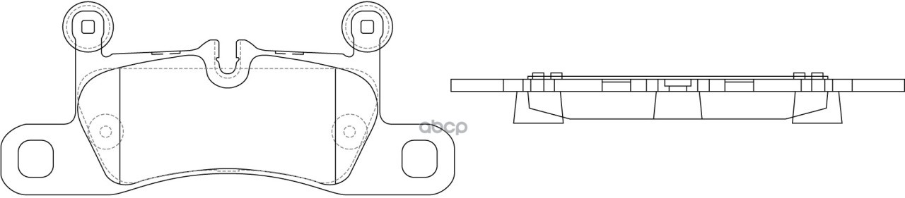 Колодки тормозные задние PORSCHE CAYENNE 3.0-4.8 (1KP) 10- BP35565 SB Nagamochi арт. BP35565