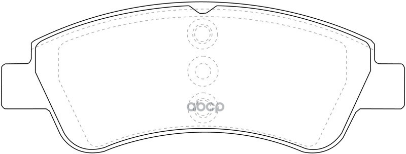 Колодки Тормозные Дисковые Передние К-Т Citroen Xsara/Xsara Estate/Break 1.4L 03-/ Peugeot 206 1.6/2 SB Nagamochi арт. bp42364