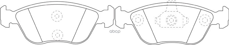 Колодки тормозные SB Nagamochi арт. BP45020