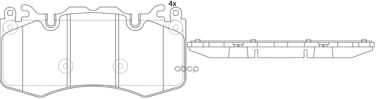 Колодки тормозные дисковые передние SB Nagamochi арт. BP47567