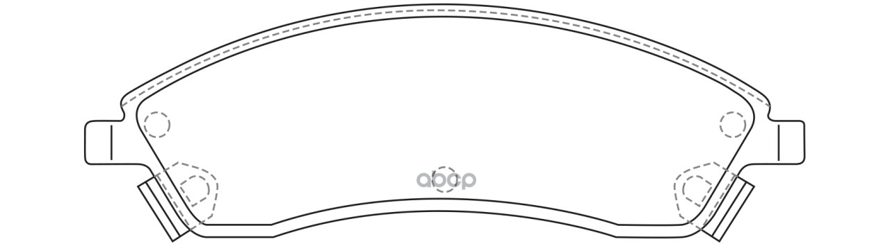 Колодки тормозные CADILLAC SRX 04-09 BP51015 SB Nagamochi арт. BP51015