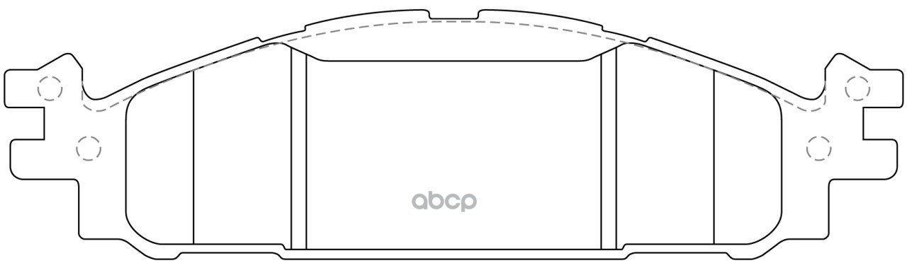 Колодки тормозные дисковые передние к-т FORD Explorer 3.5 05-/ Taurus V 3.5 10- SB Nagamochi арт. bp51622