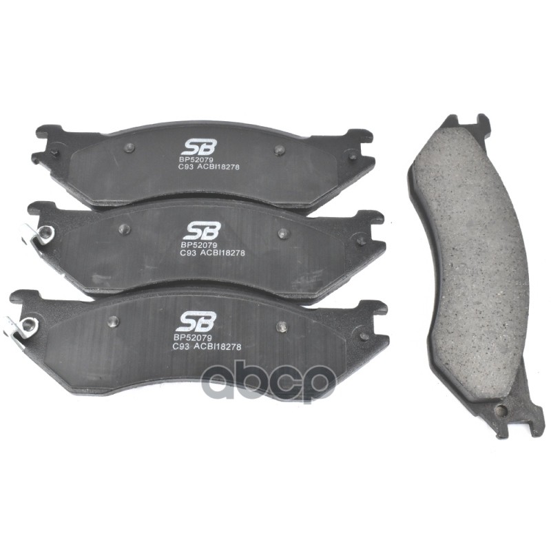 Колодки тормозные дисковые передние  к-т  LINCOLN NAVIGATOR 5.4 1997 - 2002 SB Nagamochi арт. bp52079