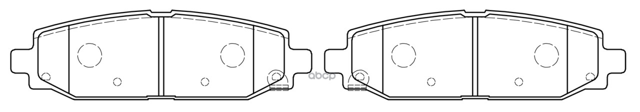Колодки тормозные дисковые Jeep_Wrangler JL/JLJL74/JLJP74/JL74 (2017-...) SB Nagamochi арт. bp53019