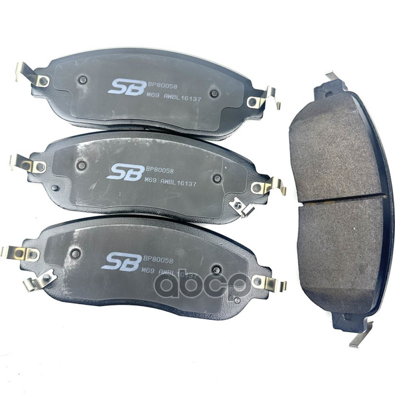Колодки тормозные дисковые передние SB Nagamochi арт. BP80058