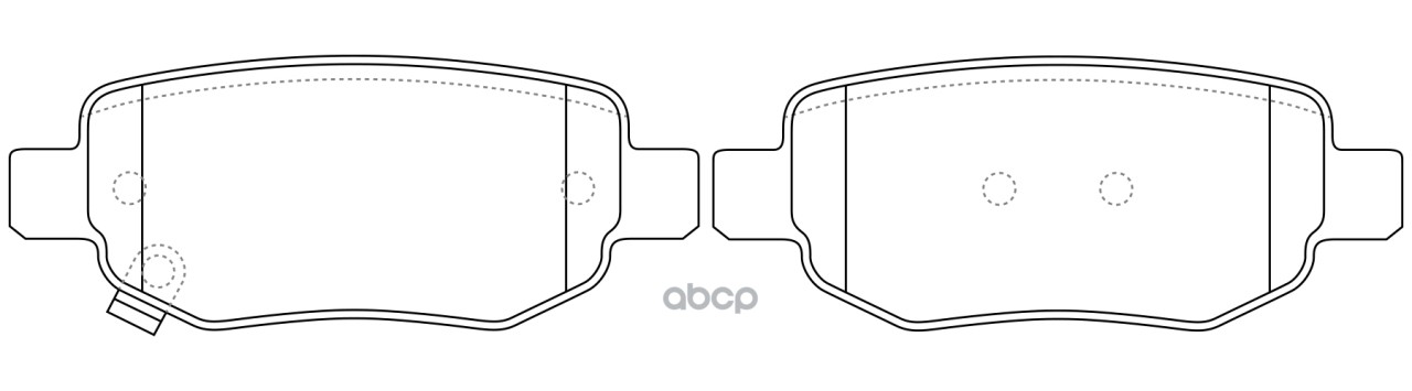 Колодки тормозные дисковые задние SB Nagamochi арт. BP82002