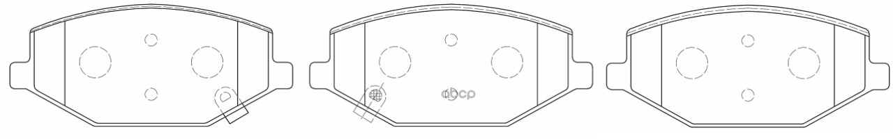 Колодки тормозные дисковые передние SB Nagamochi арт. BP82005