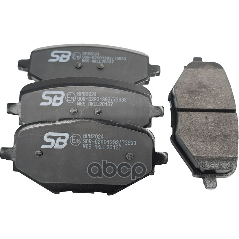 Колодки тормозные дисковые задние SB Nagamochi арт. BP82024