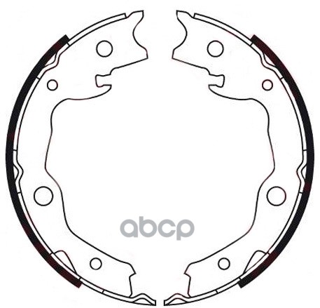 Колодки тормозные барабанные задние SB Nagamochi арт. BS20621