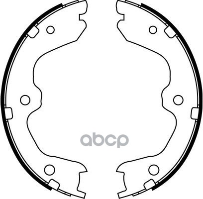 Колодки барабанные NISSAN TEANA 2.5 2008 - 2013 NISSAN TEANA 2.3 2003 - 2008 NISSAN TEANA 3.5 2008 - 2013 BS22643 SB Nagamoch...