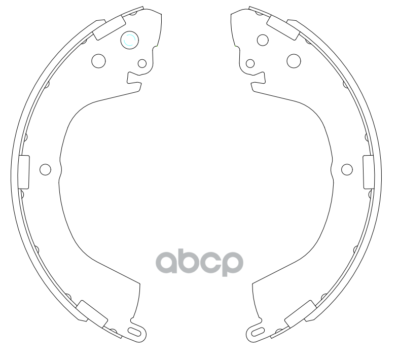 Колодки тормозные барабанные задние SB Nagamochi арт. BS23718