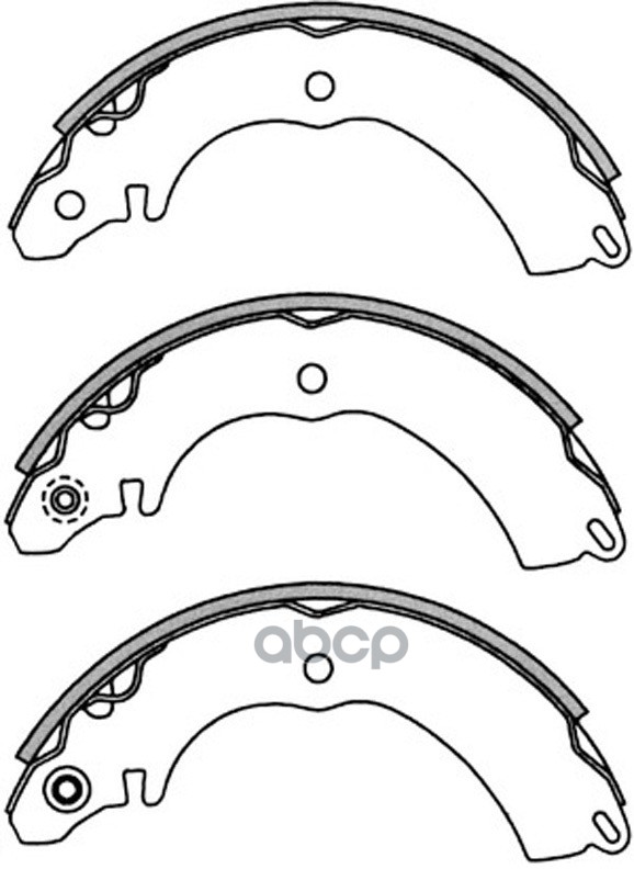 Колодки барабанные MITSUBISHI LANCER 1.6 2003 - 2008 MITSUBISHI LANCER 2.0 2003 - по HONDA LEGEND 3.5 2004 - по BS23729 SB Na...
