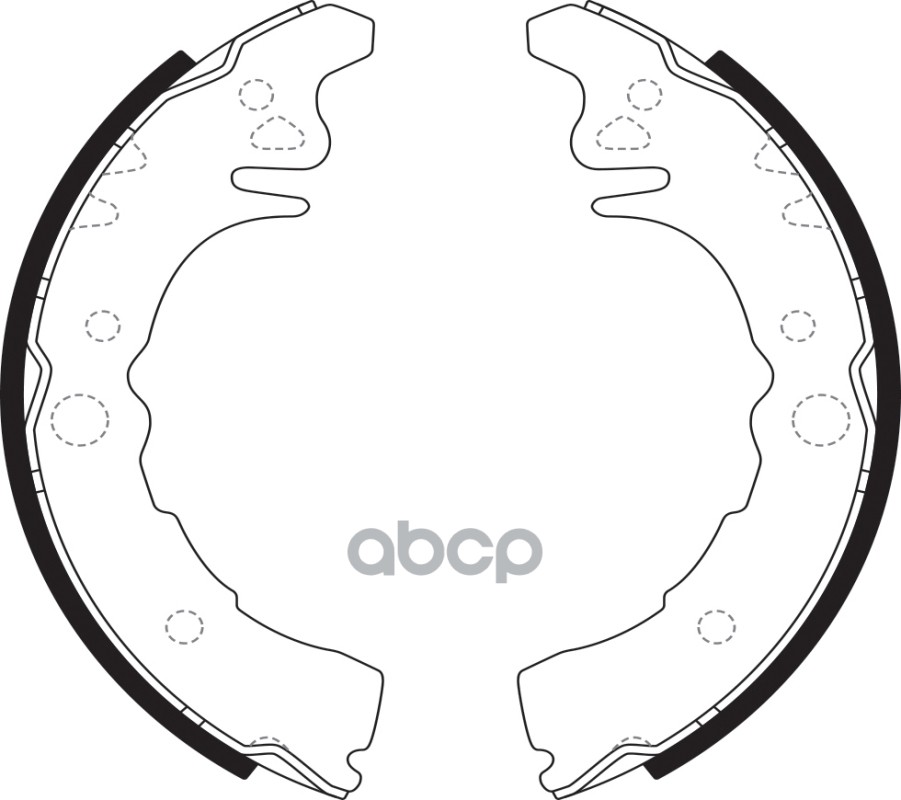 Колодки Тормозные Барабанные | Зад | SB Nagamochi арт. BS26037