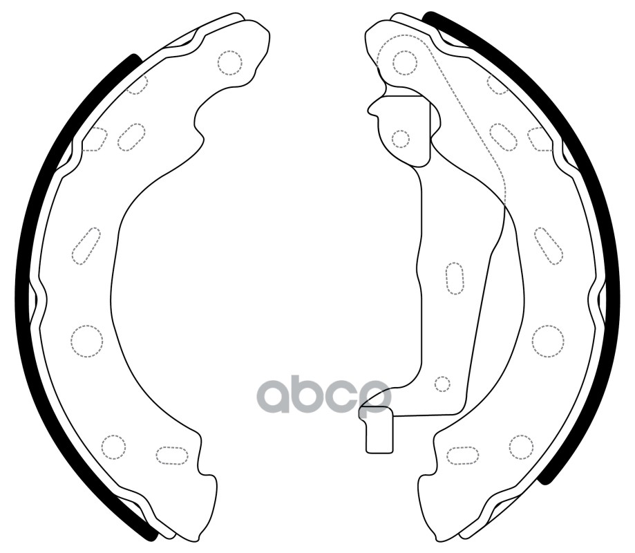 Колодки барабанные MCC CABRIO 2000 - 2004 BS31001 SB Nagamochi арт. BS31001