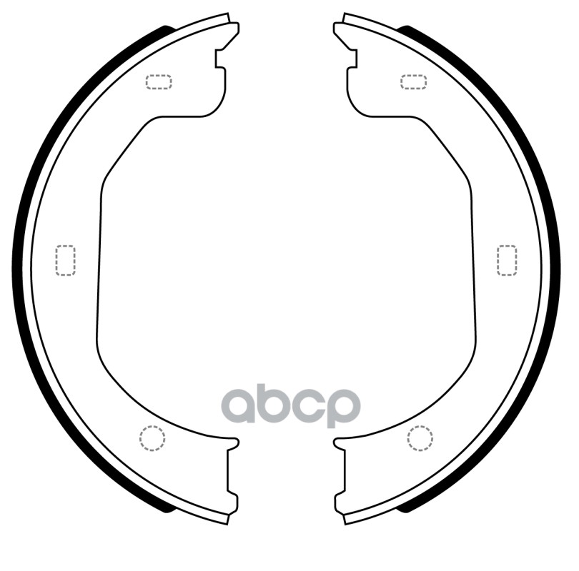 Колодки тормозные барабанные задние SB Nagamochi арт. BS51005