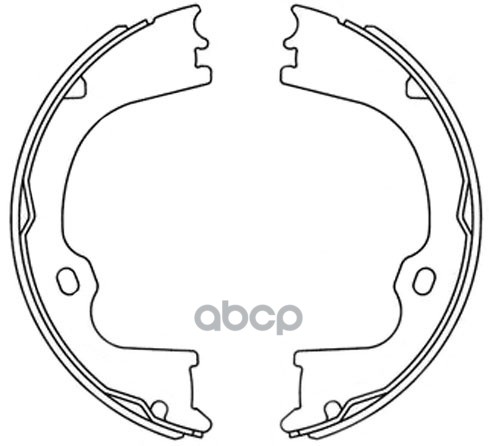 Колодки тормозные барабанные к-т Dodge_Durango HB5P74/HB5E74/HB5H74 (2004-2009)/Ram 1500 DS/DR/DX6L6 SB Nagamochi арт. bs53002