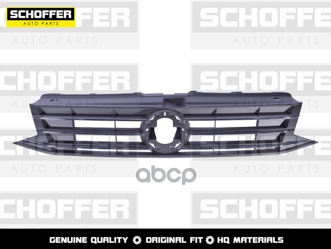 Решетка Радиатора Volkswagen Polo Sedan (V 2015-2020) Schoffer Shf02726 SCHOFFER арт. SHF02726