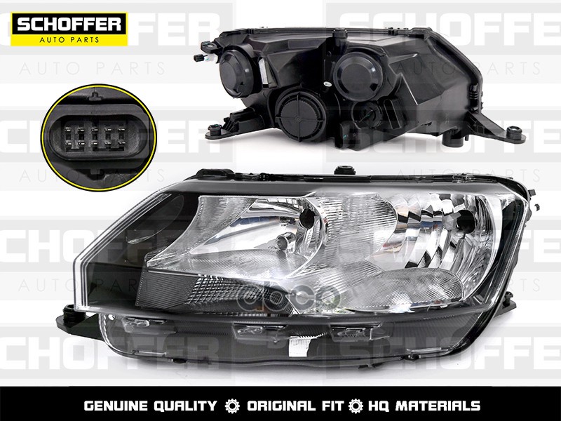 Фара левая skoda rapid (2012-2020) SCHOFFER арт. shf12210