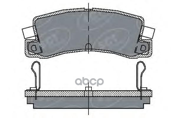 колод. торм.перед. TOYOTA AVENSIS/CAMRY/COROLLA SCT арт. sp106