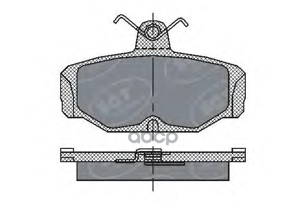 Колод. Торм.перед. Ford Scorpioo 1.8-2.9 85-98/Sieперед.a 1. SCT арт. sp161