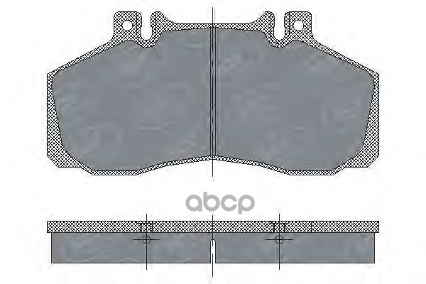 колод. торм.задн. MERCEDES T2/LN1 -94/VARIO 512-816 96-06/06 SCT арт. sp230
