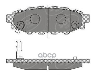 РєРѕР»РѕРґ. С‚РѕСЂРј.РїРµСЂРµРґ. SUBARU XV 12-/OUTBACK/FORESTER/IMPREZA 09-/LEGACY IV/V 03-/09- SCT арт. sp395