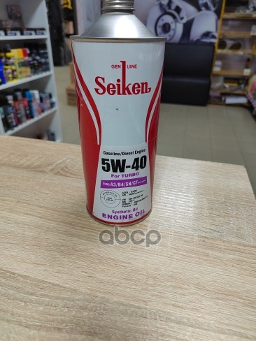 SEIKEN Масло Моторное Seiken Synthetic A3/B4/Sn/Cf 5W-40 1Л