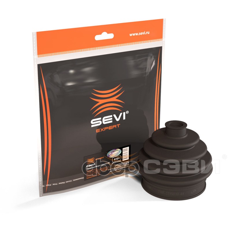 Чехол привода наружный для а/м ВАЗ 2108-21099, 2110-2115, 1117-1119, 2170-2172, 2190-2191, 21 SEVI арт. 6101