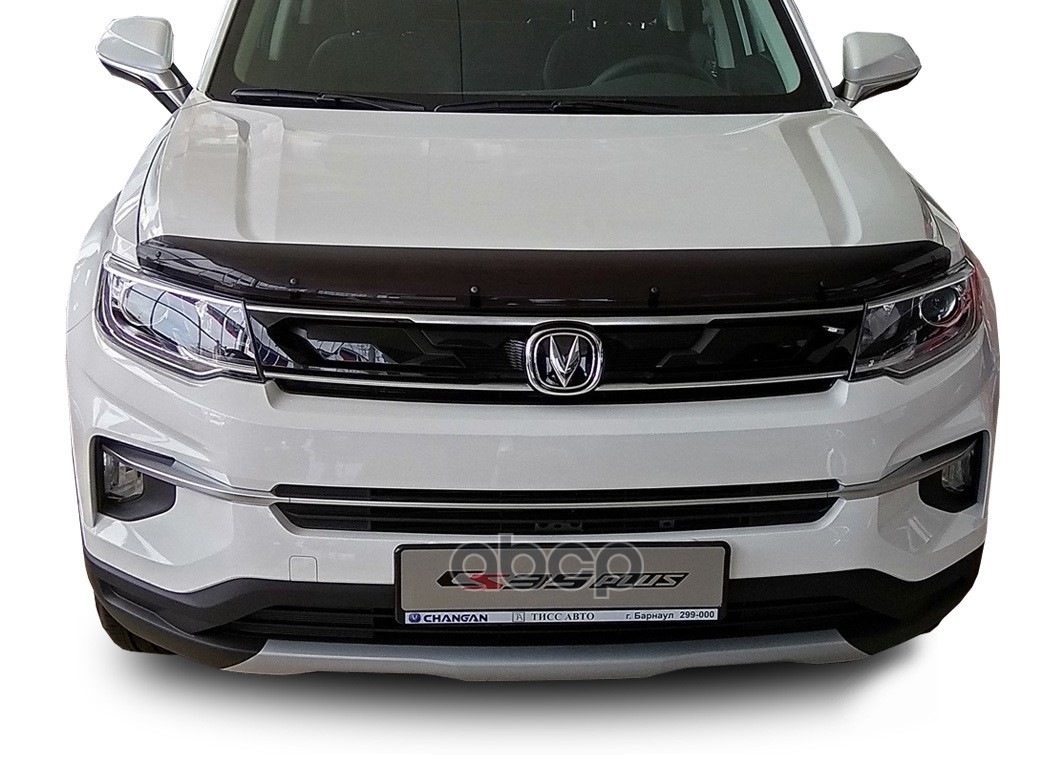 Дефлектор капота темный CHANGAN CS35 Plus, 19-, NLD.SCGCS35P1912 SIM арт. NLD.SCGCS35P1912