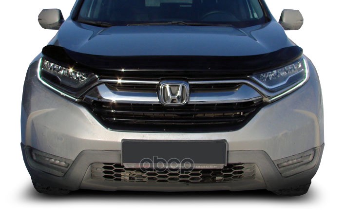 Дефлектор капота Honda CR-V, 16-, темный / Хонда ЦРВ SIM арт. NLD.SHOCRV1612