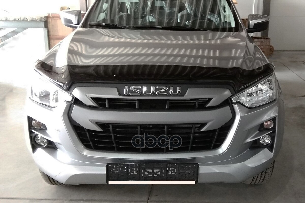 Дефлектор капота Isuzu D-Max, 2020-, темный / Исузу Д-макс SIM арт. NLD.SISDMAX2012