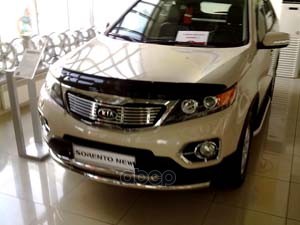 Дефлектор капота темный KIA SORENTO 2009-, NLD.SKISOR0912 SIM арт. NLD.SKISOR0912