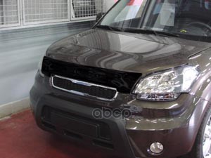 Дефлектор Капота Темный Kia Soul 2009-2011 / Киа Сол SIM арт. NLD.SKISOU0912
