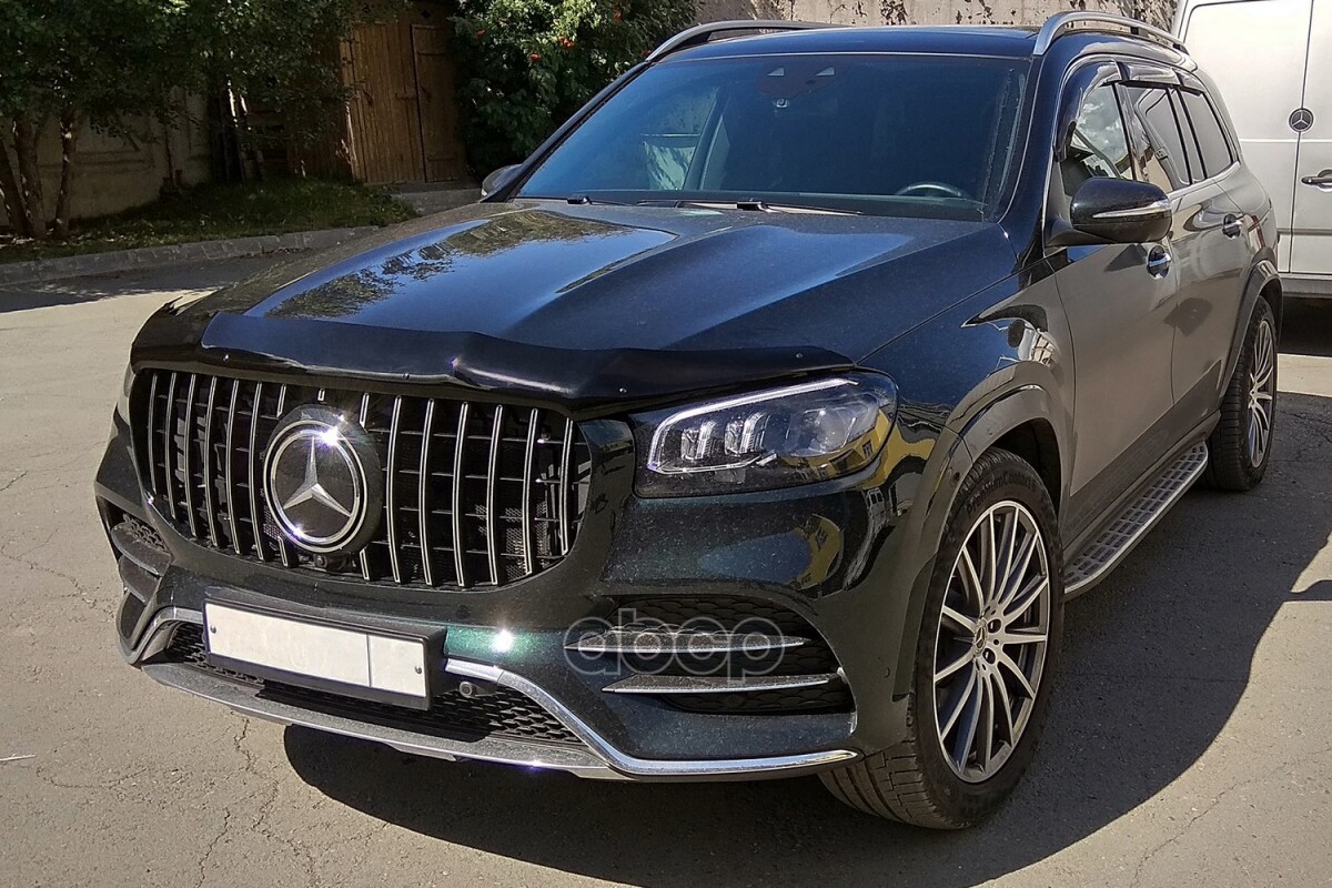 Дефлектор Капота Темный Mercedes Gls Class, 2019- / Мерседес Бенц Gls Класс SIM арт. NLD.SMERGLS1912