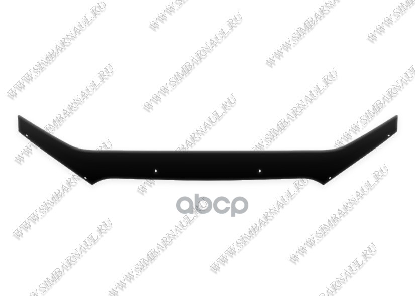 Дефлектор капота темный MITSUBISHI ASX/RVR 2010- long, NLD.SMIRVR1012 SIM арт. NLD.SMIRVR1012