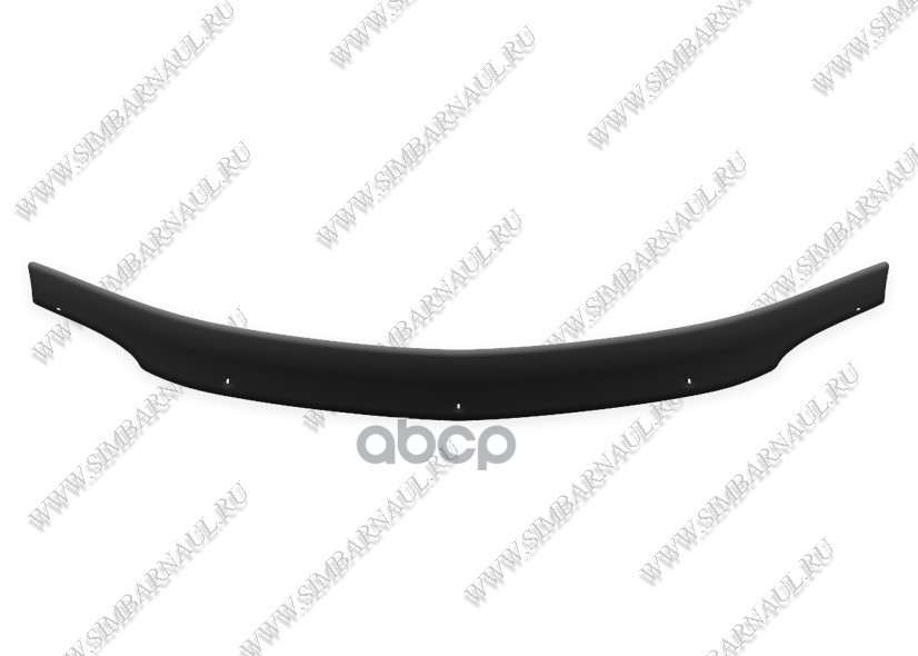 Дефлектор капота темный RENAULT LOGAN 2005-2013/VAZ LARGUS Wg. 2012- SIM арт. NLD.SRELOG0512